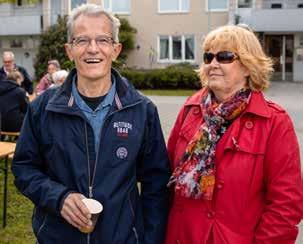 Anette Liljenberg, Jag tycker det är jättefint. Vid min balkong har jag ett stort träd som gör att ut sikten skyms mer ju längre våren kommer.