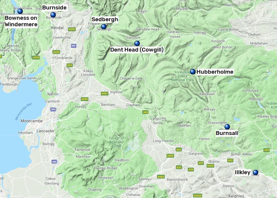 Dales Way, Ilkley Bowness-on-Windermere, 7 nätter 6(6) Dales Way Dales Way är en vandring full av mångfald med storslagna och magiska vyer över djupa dalar och höga berg.