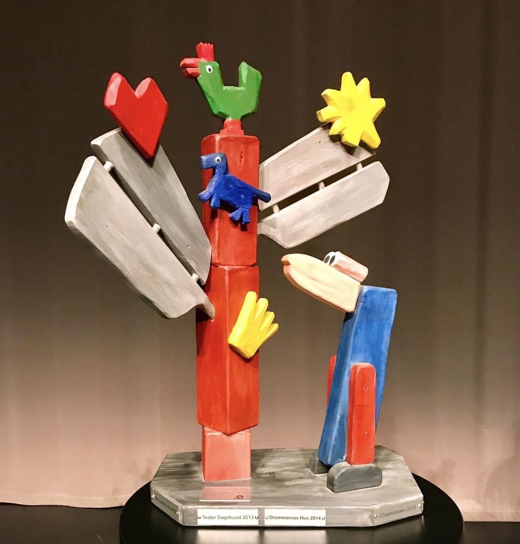 SLUTORD 2018 tilldelades Teater 23 Region Skånes kulturpalett.