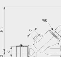 199 60 690 311 54 137 217 72 Ø = diameter AVSTÄNGNINGSVENTIL AV RÖDGODS Easytop KRV snedsätesventil Modell 2238 Art nr DN d Z1