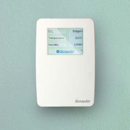 insats T-SENSE-VAV CO2, temp, fuktregulator utan display DRHX-1055-MAD5 55W Drive (Modbus, 0-10V, display) CPS-D-SW Elektronisk tryckvakt med display CTS-I-10 dykrör 100mm INV.1/4 UTV.