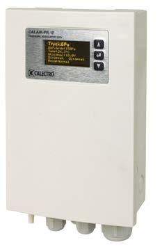 CALAIR-PR-1F/-2F TRYCKREGULATOR 230V eller 400V med inbyggd tryckgivare, Modbus RTU kommunikation, klockfunktion, larmrelä och digitala ingångar. Komplett med slang och slangnipplar.