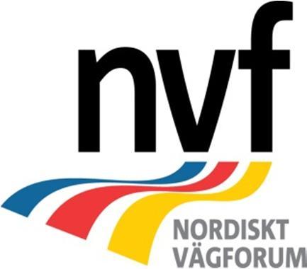 NVF, beläggningar Memo Plats : Köpenhamn, Vejdirektoratet, Niels Juels Gade 13, Köpenhavn K Tid: Tisdag 18.9.2012, 09.00 15.