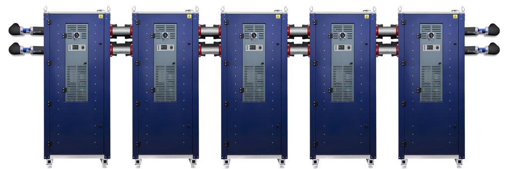 Enrads kyl- och värmesystem Avancerat styrsystem Enrads patenterade teknik sänker energiförbrukningen tack vare ett avancerat styrsystem.