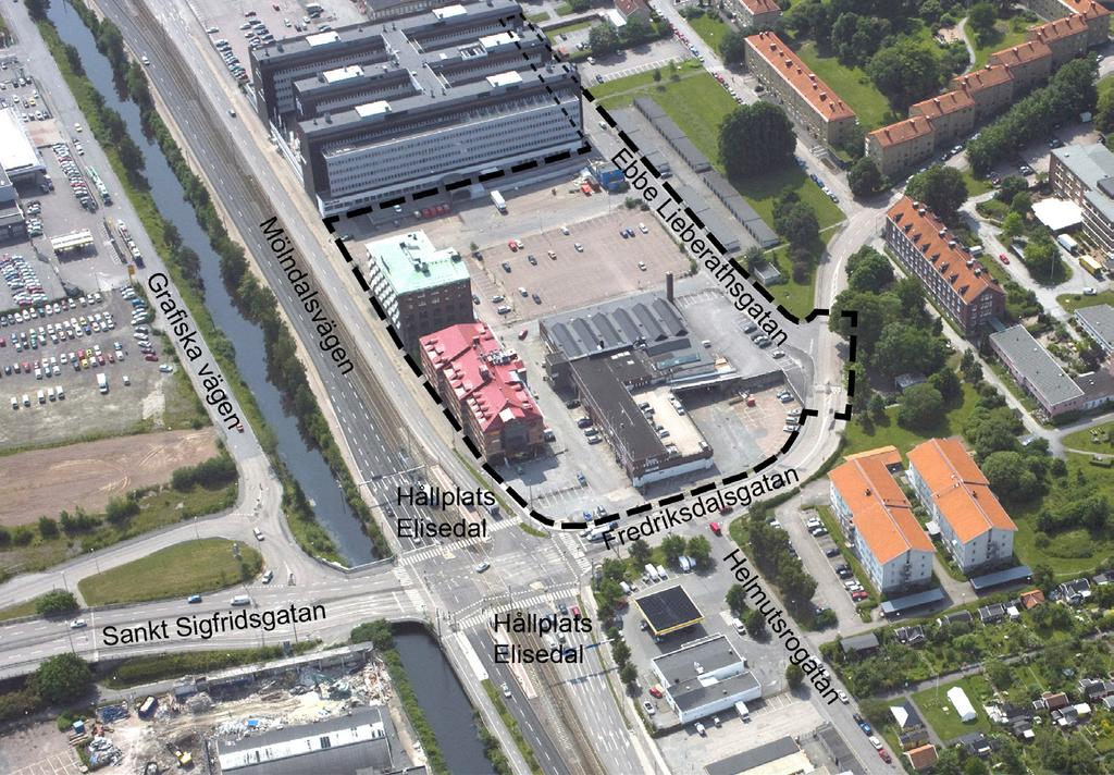 KVALITETSPROGRAM Bakgrund Detta kvalitetsprogram hör till den detaljplan som tas fram för området söder om Fredriksdalsgatan, längs Mölndalsvägen.