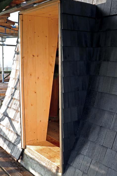 Insektsangrepp Rötangrepp kunde även konstateras på möllans bärande virke, särskilt i hörnen.