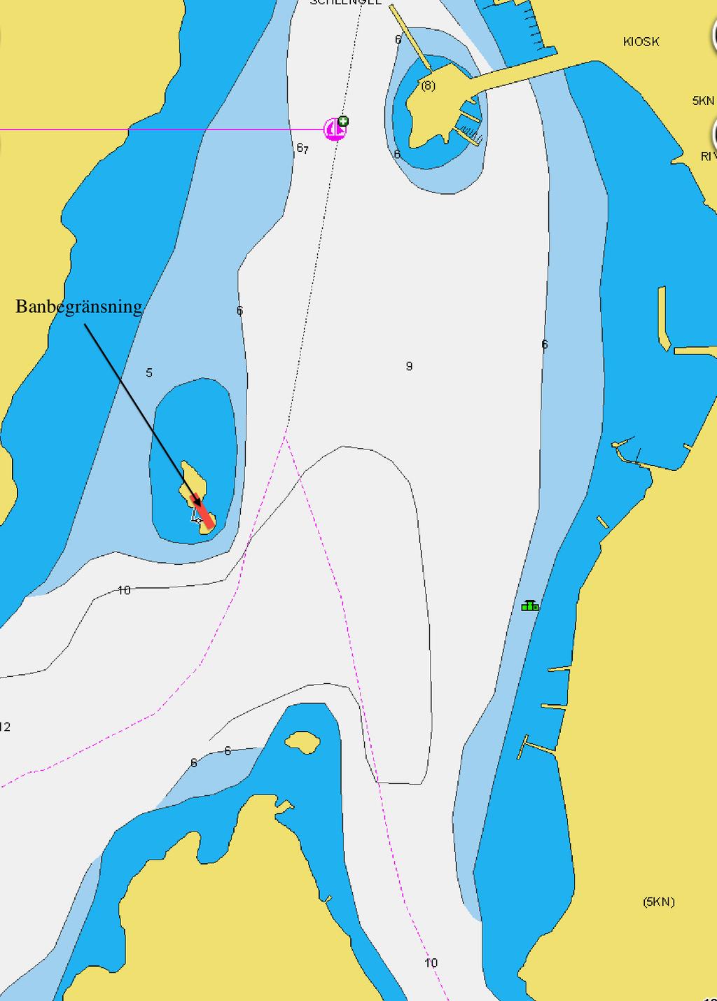 SI APPENDIX F COURSE LIMITS Forbidden to sail between the two small islands Koskär SI APPENDIX F