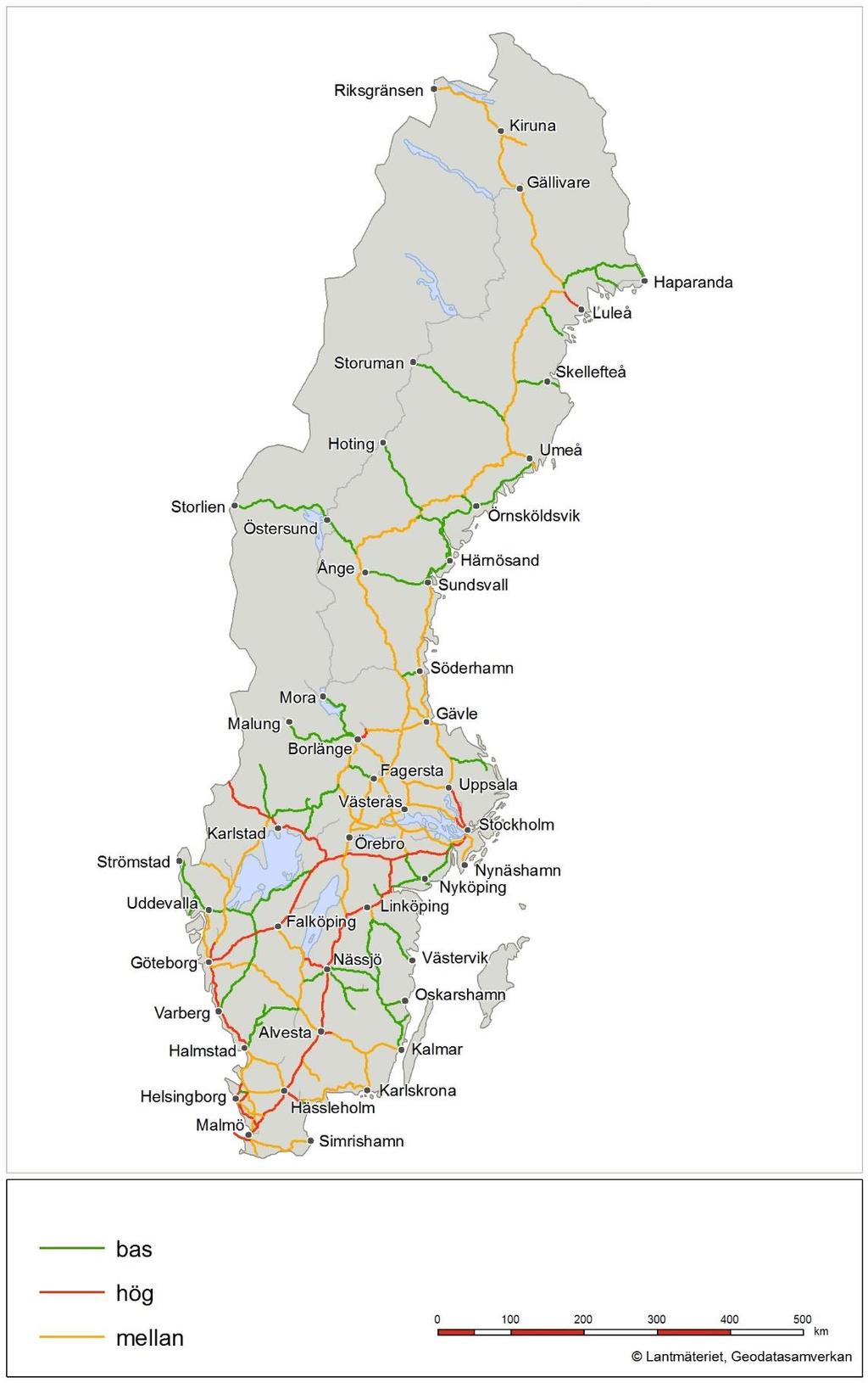The Swedish Transport Administration has developed a simulation system to calculate the Administrations charges for railway transports.