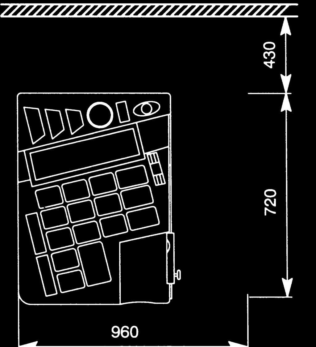 Tekniska data Maskinens dimensioner: Maskinens höjd med öppet kastskydd Maskinens vikt (inkl. däcklyft) Elförsörjning se fig.