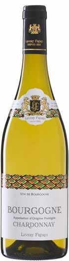 2017. Levert Frères Bourgogne Chardonnay är en klassisk vit Bourgogne som bjuder på generösa toner av vit
