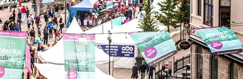 Attraktiva Södertälje ÅRETS STADS- KÄRNA Utvecklingsområden i centrum Organisationen Svenska Stadskärnor utser varje år utmärkelsen Årets Stadskärna som går till en svensk stad som genom samarbete