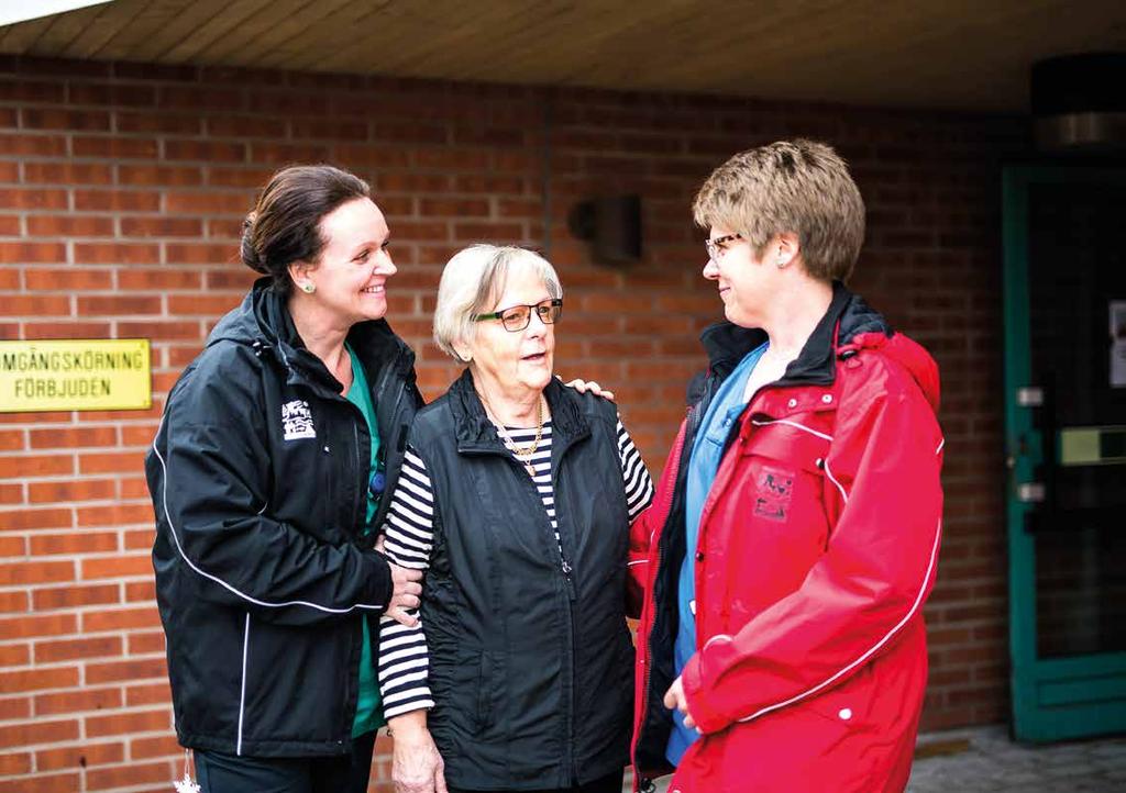 TRYGG HEMGÅNG EFTER SJUKHUSVISTELSE Om du efter en olycka eller sjukdom tillbringat en tid på sjukhus, kan det ibland kännas svårt att komma hem och