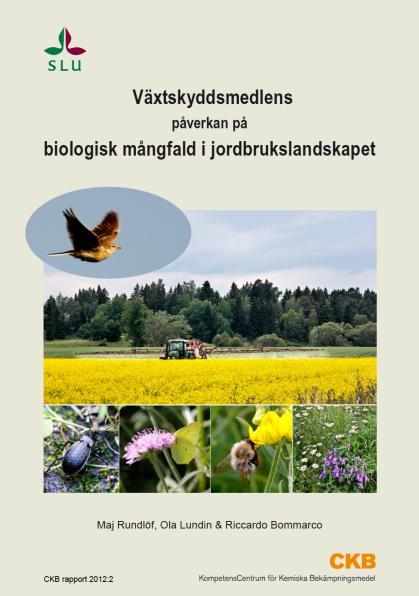 Miljörisker - ekotoxicitet Högre biologisk mångfald och