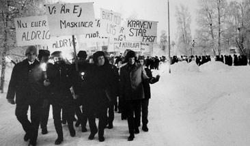 1983 Gruvarbetarstrejken Stängde ner olönsamma