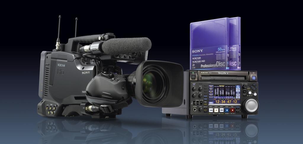 Då de första kamerorna var mer inriktade mot ENG (electronic news gathering), och för att närma sig HDCAM mer, har man lanserat XDCAM HD422 i form av kameran PDW-700 som blev tillgänglig i april 2008.