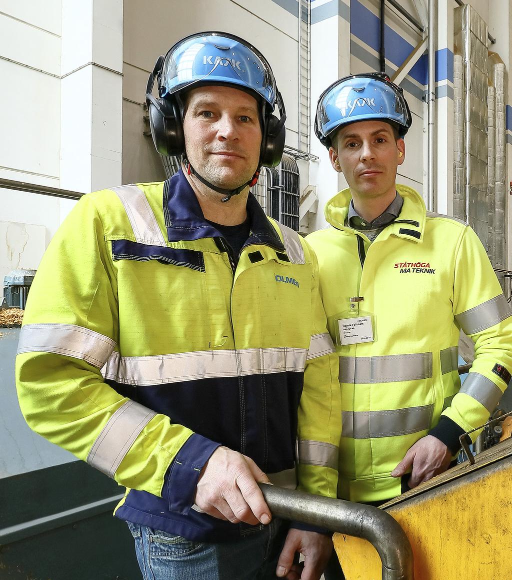 SÄKRARE LYFT TACK VARE GOD PLANERING Noggranna förberedelser är nyckeln till framgång för beställaren Holmen Paper Braviken och entreprenören Ståthöga MA Teknik.