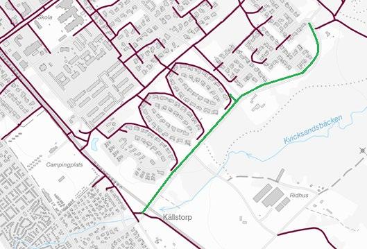 Oskyddade trafikanter Vid anläggandet av en förskola på Hjortsberg 3:32 behöver tillgängligheten för de oskyddade trafikanterna säkerställas.