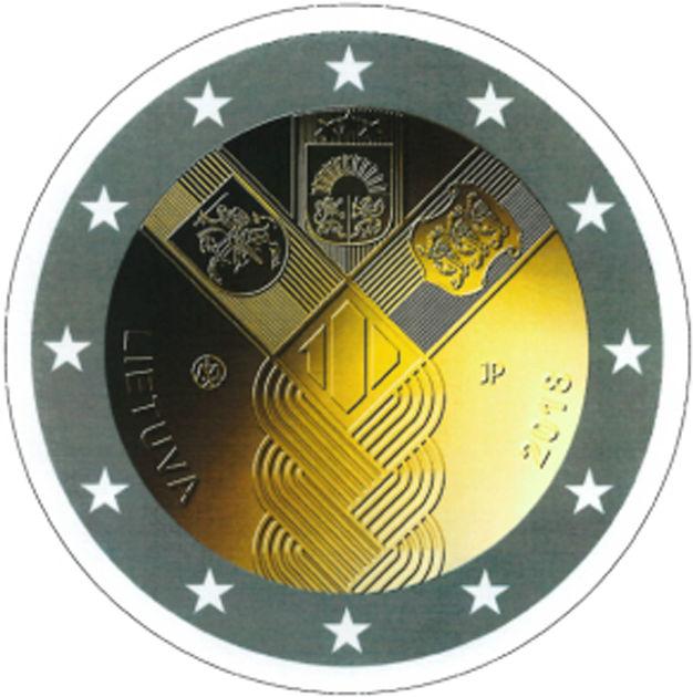 C 21/2 SV Europeiska unionens officiella tidning 20.1.2018 Ny nationell sida på euromynt som är avsedda att sättas i omlopp (2018/C 21/02) Nationell sida på det nya minnesmynt med valören 2 euro som