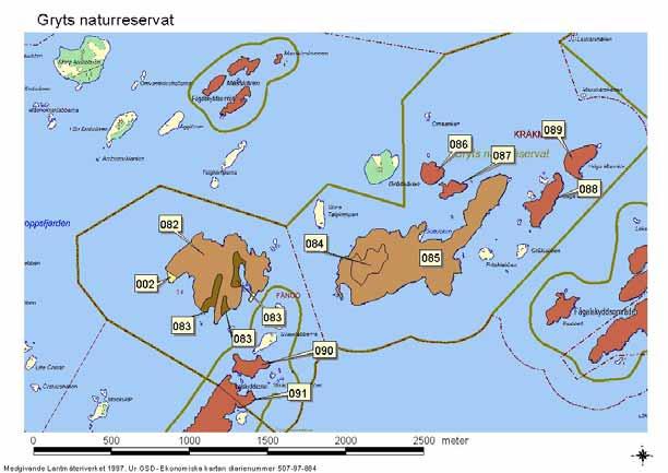 Natura 2000-område Natura 2000-kod Diarienummer Bilaga 2 Sida 31 av 39 Innerö: 083 Naturtyp: 9070 På flera platser på Innerö finns gräsrika sänkor med glest stående träd, ibland uppkomna ur gamla