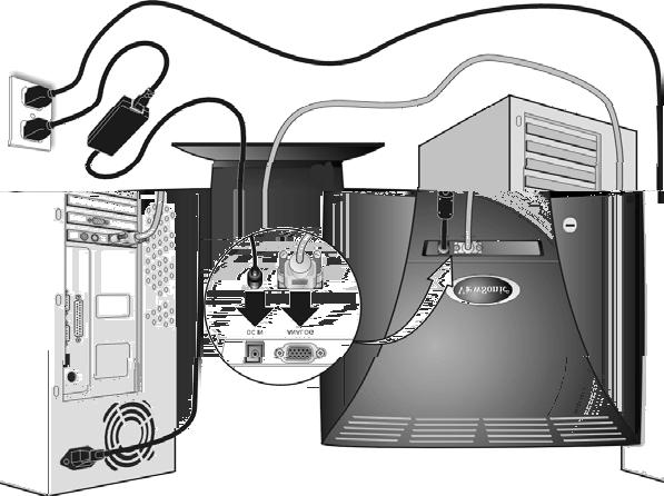 Quick Installation Optional: For instructions on wall mounting, see page 5 of this user guide.