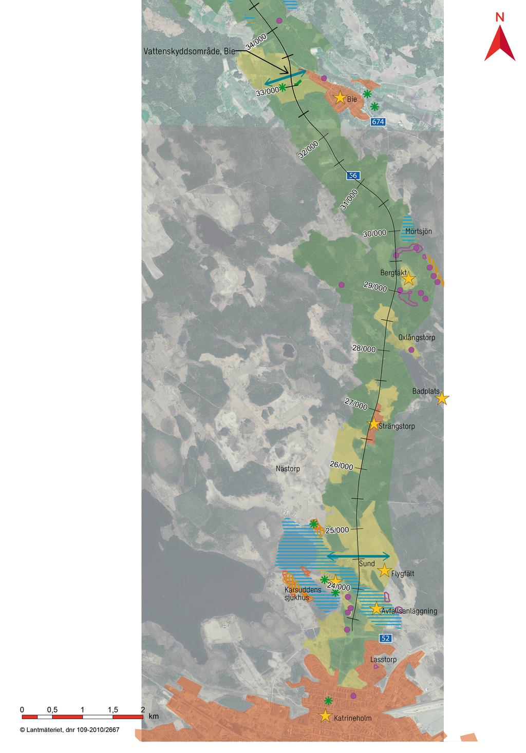 Oxlångstorp Teckenförklaring Teckenförklaring Samlad bebyggelse Teckenförklaring Samlad Skog bebyggelse Samlad Skog bebyggelse Öppen mark Nästorp Skog mark Öppen Vattenkontakt Myrmark/ Öppen mark