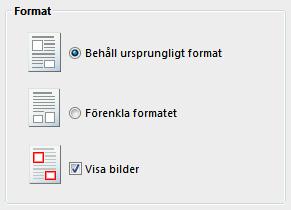 Skanningsspråk Du kan ändra inställningarna för OCR-behandlingen (OCR står för Optical Character Recognition, eller på svenska optisk teckenigenkänning). Det är som standard satt till svenska.