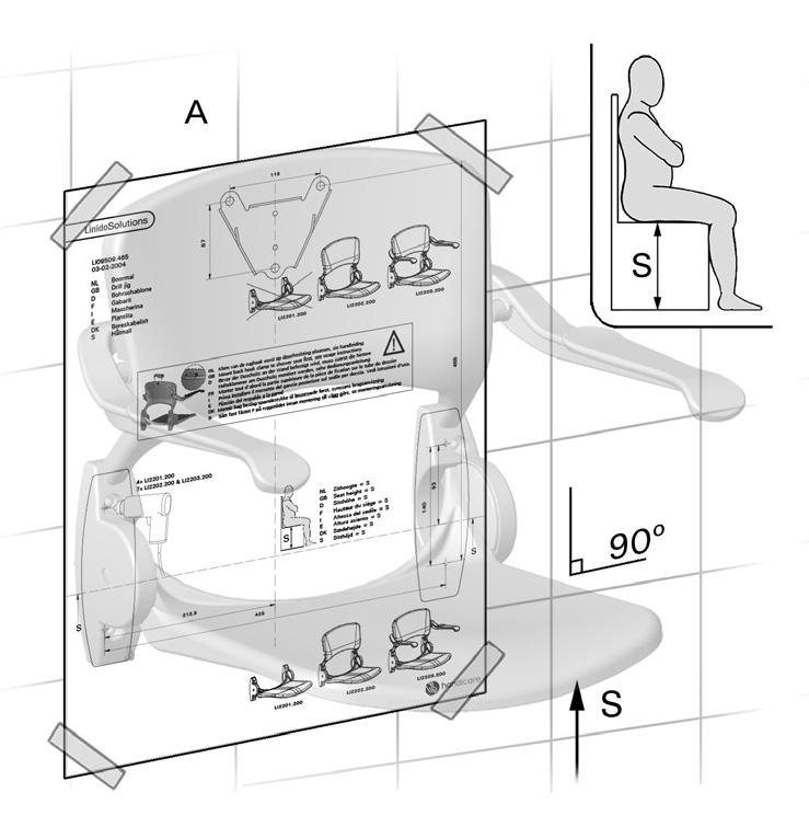 Using/Användning/Bruk/Brug/Käyttö/Anwendung/Gebruik/Utilisation/Utilizzo/Empleo GB: Use proper fixing materials for the wall and resistant to corrosion. SE: Använd skruvar av rostfritt material.