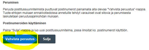 förhandsuppgifterna. E-postmeddelandet innehåller en länk som omdirigerar till sidan för beställningens förhandsuppgifter.