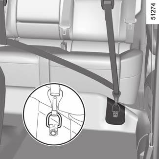 AVSKILJNINGSNÄT (1/2) A 1 B 2 3 4 5 I vissa bilar kan det vara praktiskt att skilja av passagerarutrymmet vid transport av djur eller