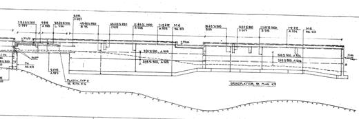 12 (29) Bräcke 38:38 (Bräckeskolan, Södra byggnaden) Envåningshus plus källare. Byggnadsår 1969. Grundlagt delvis på plintar av betong och delvis på betongplatta.