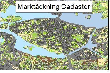 Marktäckningsdata 1 Skog 2 Öppen våtmark 3 Åker 4 Öppen mark 4.1 Med vegetation 4.