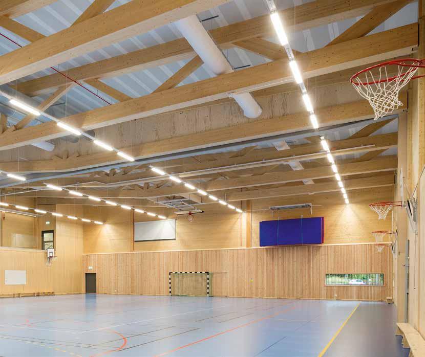 OLSBERG ARENA Arenan i Eksjö har en konstruktion med