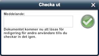 Det måste finnas en uppladdad Officefil i pärmen att utgå ifrån, det är inte möjligt att skapa en ny Officefil från pärmen.