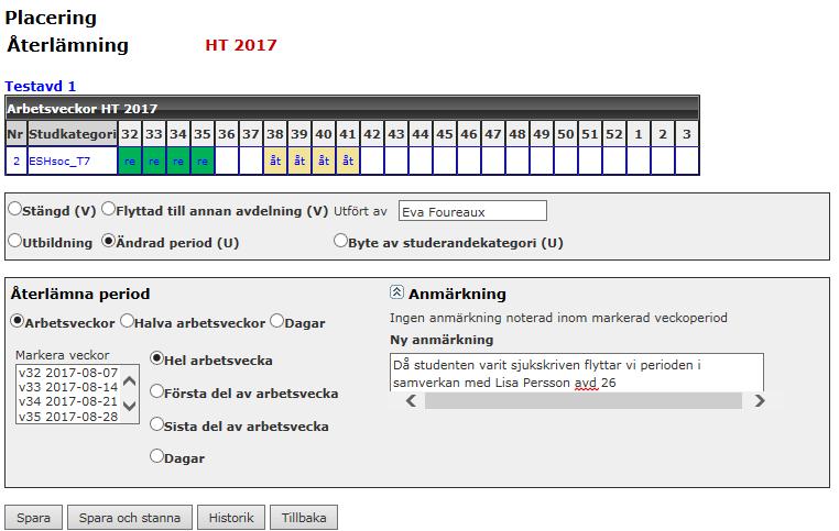 Det är viktigt att det sker i samverkan med verksamhetens administratör.