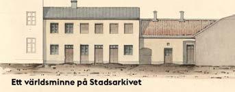 Jo våren 2019, i mars så öppnas dörrarna för allmänheten till det som blir en ny del av Stadsarkivet, Liljeholmskajen.