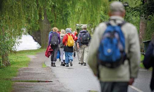 FRAMÅTBLICK Pilgrimsvandring Vårens pilgrimsvandring blir ett samarbete med Pilgrimsvägen genom Lunds stift.