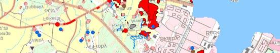 Stensträngar finns också på och i anslutning till flera gravfält (Dingtuna 331:1, Dingtuna 359:1, Västerås 258:1, Västerås 259:1).