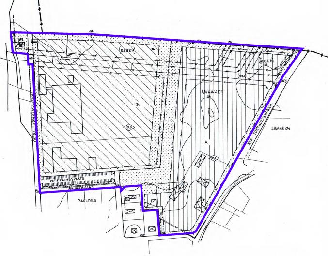 Detaljplaner Ingen gällande detaljplan finns för det utpekade planområdet. Örkeneds skolområde är planelagt som allmänt ändamål enligt nedan detaljplan antagen 1966-05-23.