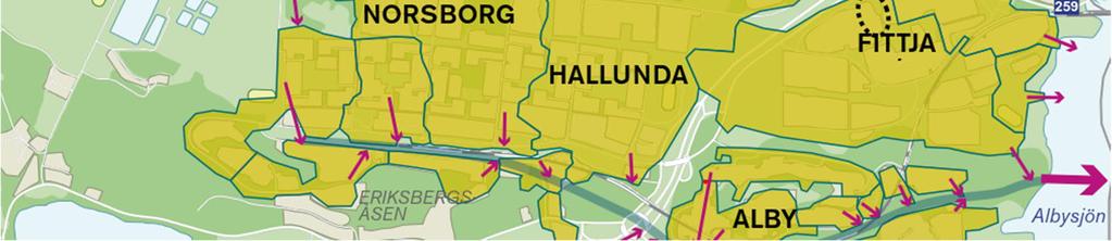 21 och 22 i Miljöbalken att området omfattas av speciella områdesskydd och har speciella regler för exempelvis dagvattenhanteringen med syfte att skydda vattentäkten.