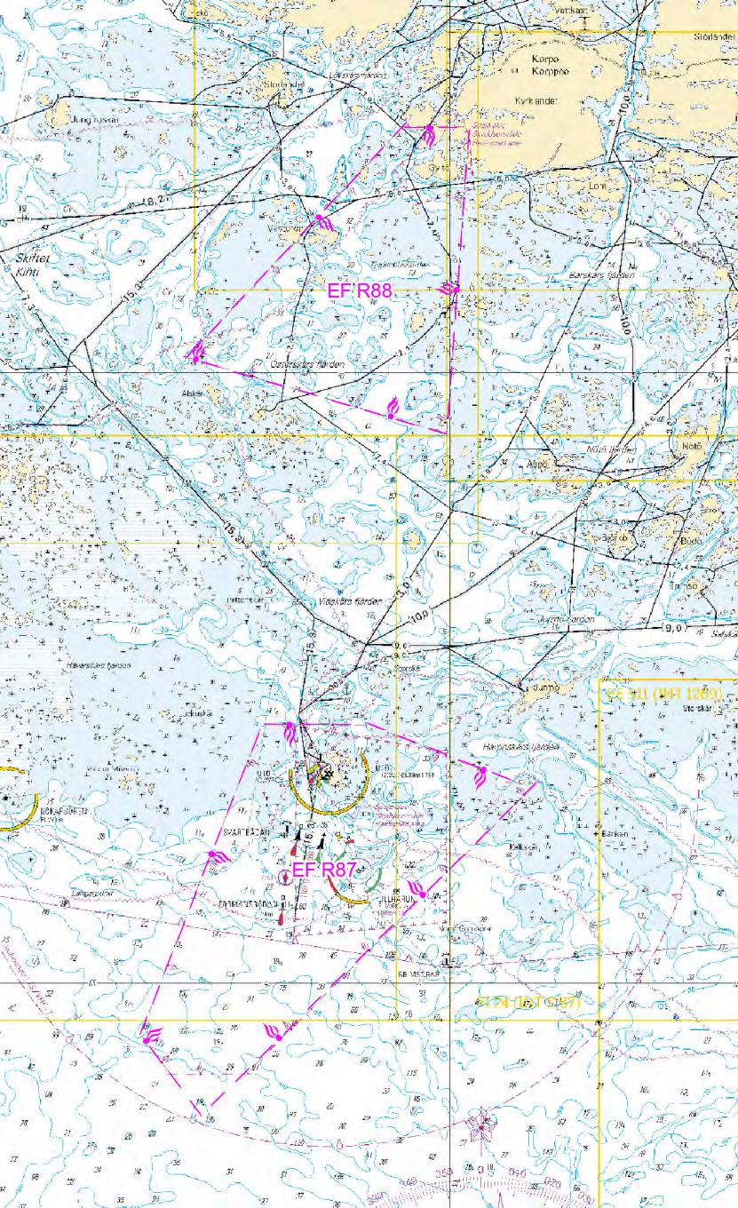 11 25, 28, 37, 953, C/INDEX, C730, D/INDEX, D717, D728, D729, D730, D/Utö - Turku Uusi ampuma-alue seuraavien pisteiden välille: Nytt skjutområde mellan följande punkter: New firing practice area