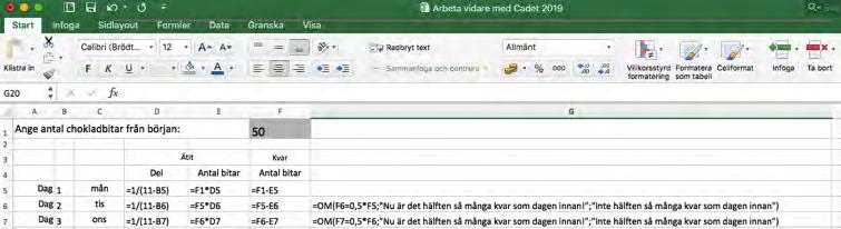 Vill du att ditt program självt kontrollerar villkoret kan du lägga
