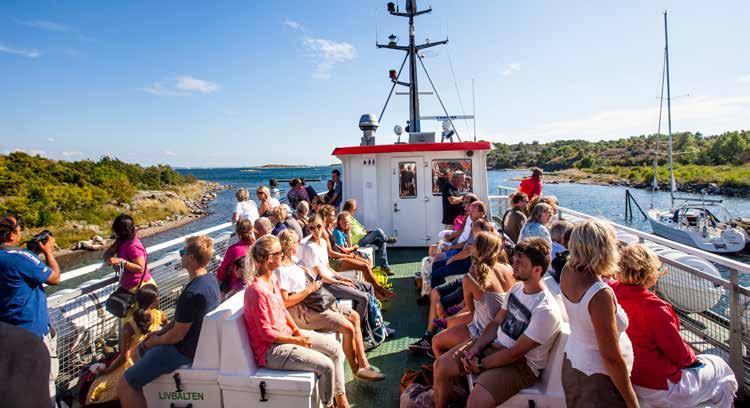 Skärgårdsupplevelser Ovanligt många soltimmar gör att Strömstad har de bästa förutsättningarna för dig som gillar vattenupplevelser och skärgårdsliv.