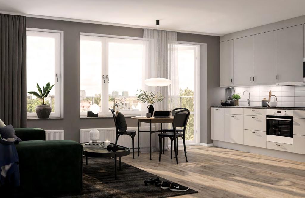 Stilanpassa med våra inredningsval I rf Esplanaden finns goda möjligheter att skräddarsy din lägenhet så att den passar din personliga stil.