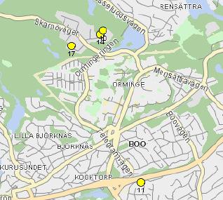 markanvisade) industritomter i Nacka kommun. Fastigheter som sålts med intressegemenskap (exempelvis till dotterbolag etc.) har gallrats bort från urvalet.