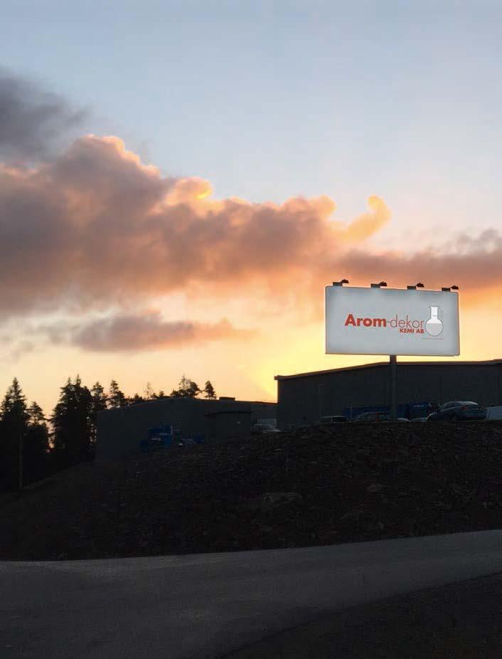 Välkommen till Arom-dekor Kemi AB Arom-dekor Kemi är en av de ledande leverantörerna i Norden av AdBlue,