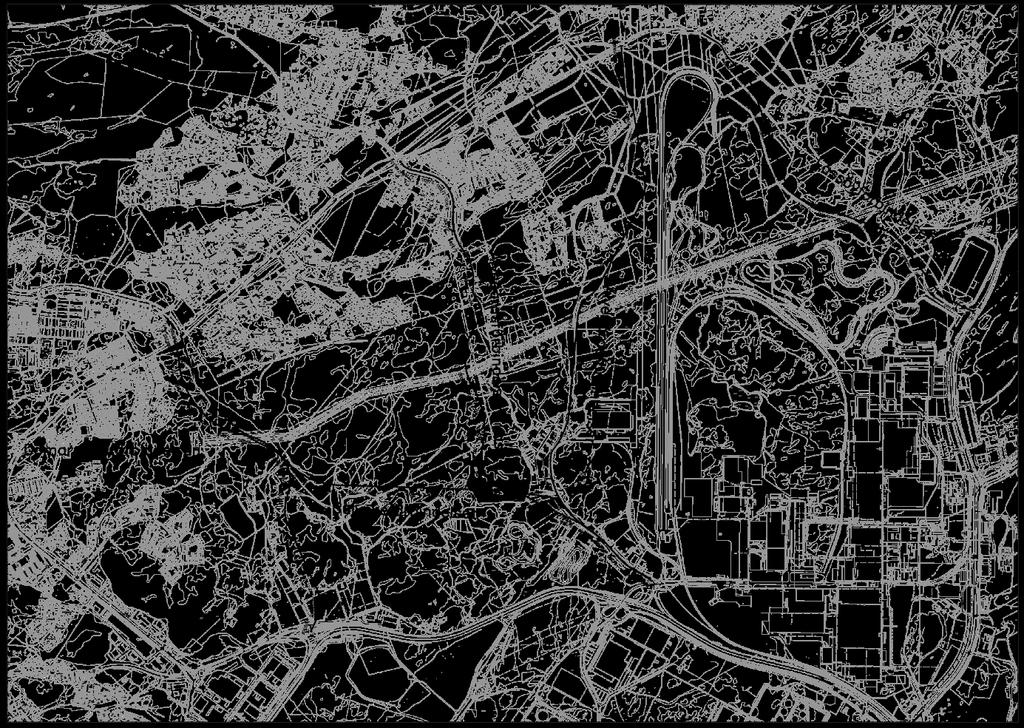 Figur 23 Tvärförbindelserna 11.4 TRAFIKNEDRÄKNINGSTAL Från Trafikkontoret har en bedömning avseende trafikflödenas förändring från år 2013 till trafikstrategins målår 2035.