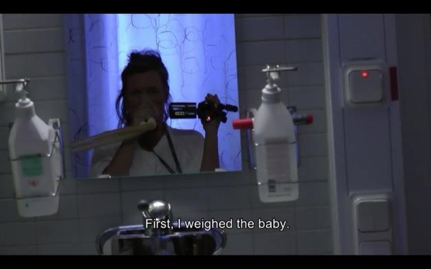 Jag har ofta fått frågan om hur det känns att visa något så privat. Men jag tycker inte att det är så privat egentligen, det är mest bara biologi.