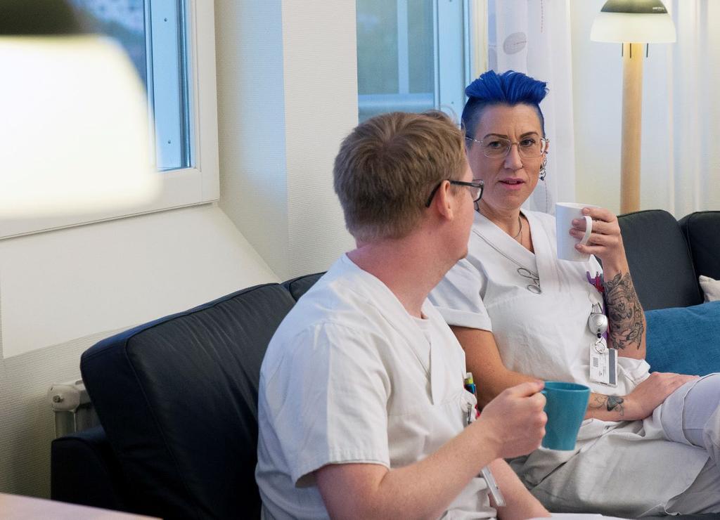 Idag finns kyla på 75 procent av verksamhetsytan. Efter avslutade pågående projekt: 85 procent.