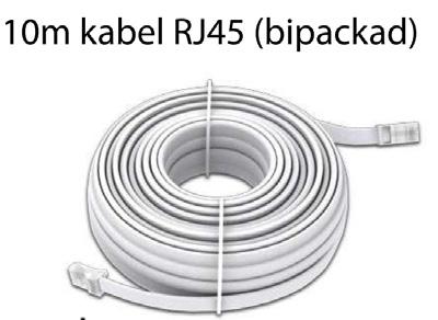 Förpackningen innehåller: I förpackningen ingår vald luftridå, modularkabel samt monteringsanvisning i en upplaga. Produkten måste skyddas mot fukt under hela installationstiden.