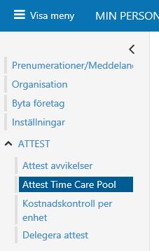 När en timvikarie blir sjuk och har ett bokat pass via Time Care Pool, måste en frånvaro och en placering läggas in i Självservice HR/Lön.